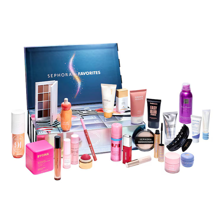 Le contenu du calendrier de l'Avent Favorites 2026